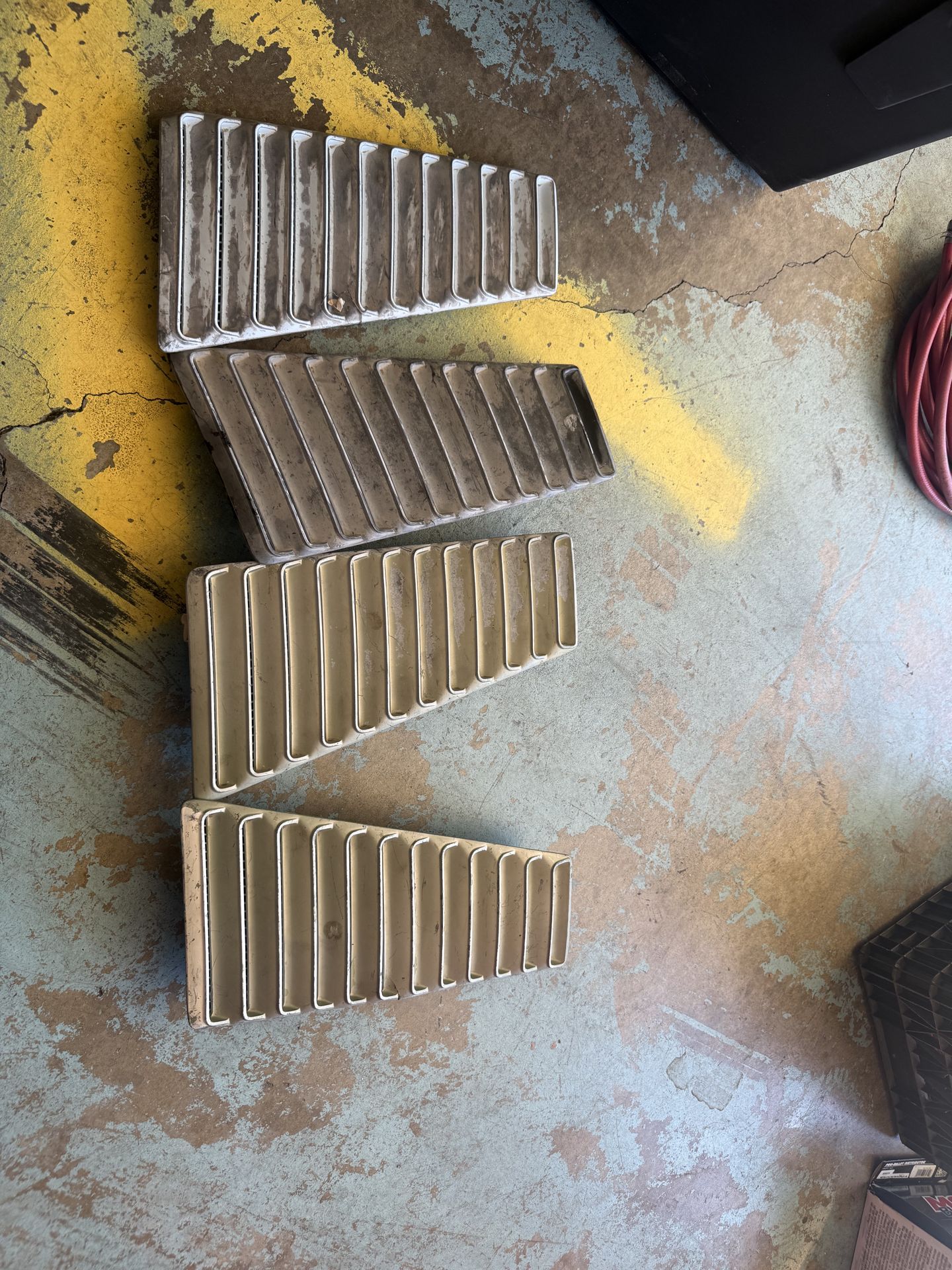 Original Ford Mustang Window Louvers Set