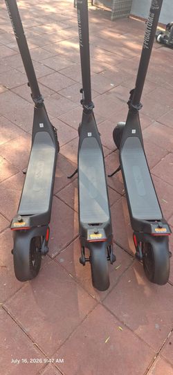 Electric scooter used