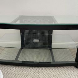 Glass TV Stand