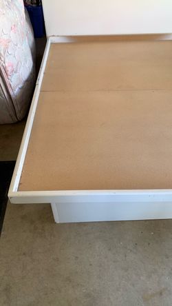 Queen frame and headboard and mattress included