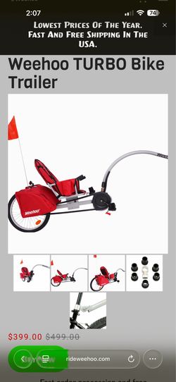Weehoo bike trailer