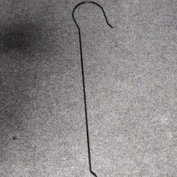 35" Black Branch Hook