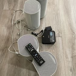 Sony HT-A9 4.0.4 Channel Home Theater Speaker System - Light Pearl Gray