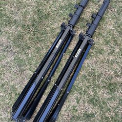 2 Trimax Double Riser Combo Stands Light Stands