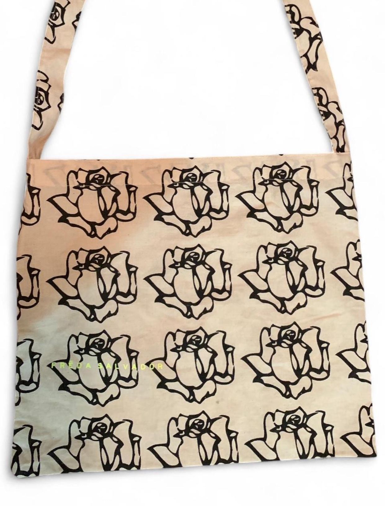 Freda Salvador Neutrals canvas tote bag