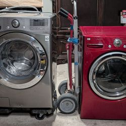 LG Washer & Dryer Set – SteamDryer – Works Great