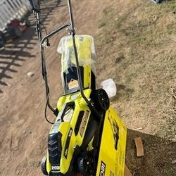 Ryobi 16 in. 13 Amp Corded Electric Walk Behind Push Mower