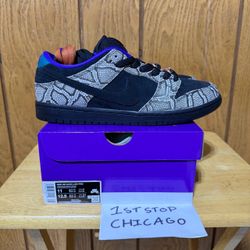 Nike SB Dunk Low Dashawn Jordan Copperhead Black IB6208-200 Mens Size 11 NEW