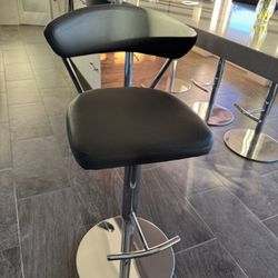 Copenhagen Modern Adjustable Bar Stools (3)
