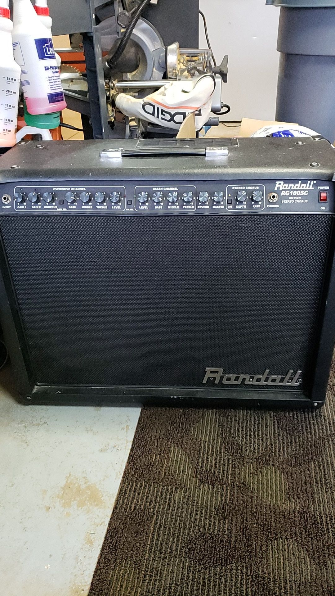 Randall RG100SC guitar amplifier