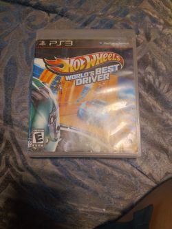 PS3 console Hot Wheels game