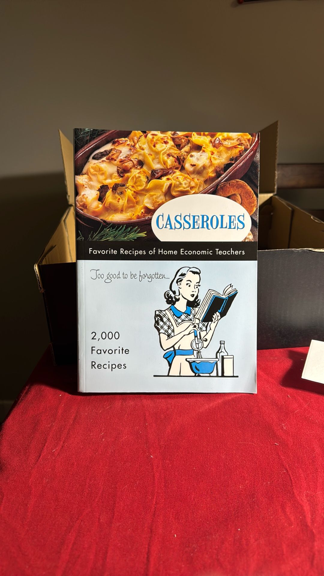 Recipe book for home, economic teachers