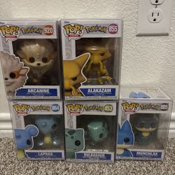 Funk Pop Pokemon Lot Of 5