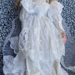Porcelain Bride Doll