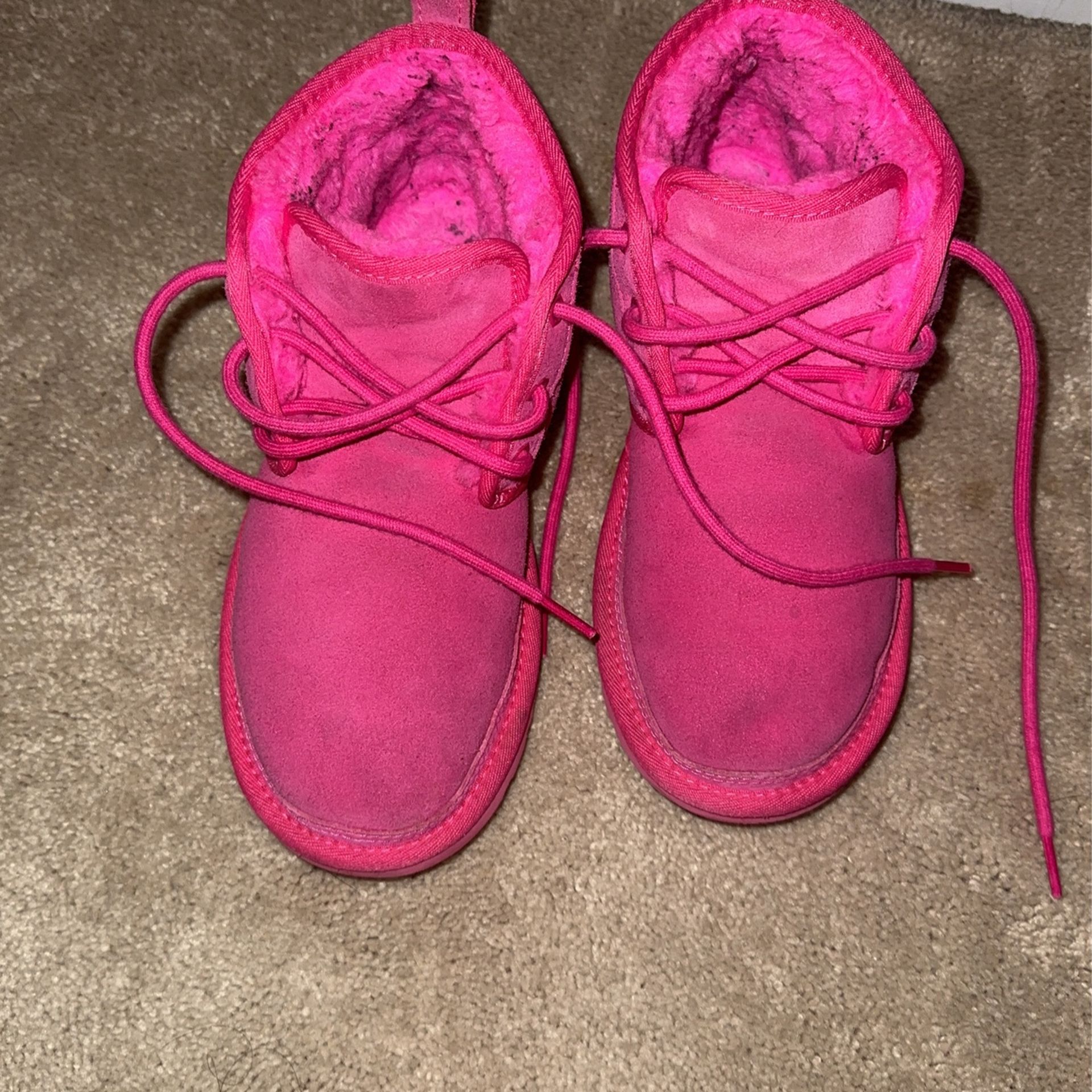 Pink Neumel Ugg Boots