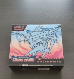 Pokemon Center ETB Chaos Rising