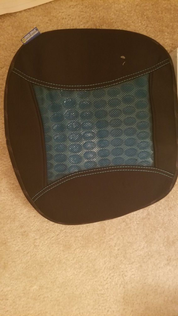 Unopened brand new car seat cushions 2 of them are in deal. Each one is $20. Both together $30.