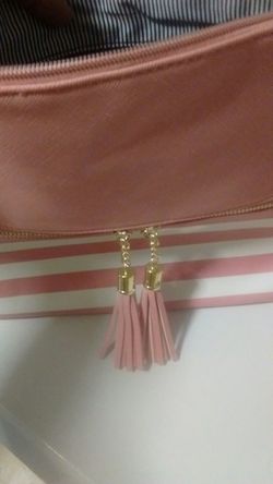 Tassle Me Pink--Crossbody Purse