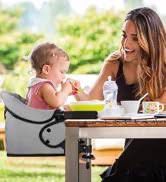 Hook on Chair, Clip on High Chair, Portable Baby Feeding Seat