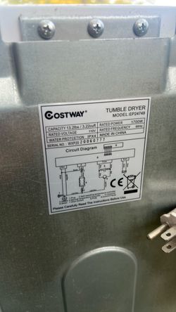 Costway 120v electric dryer