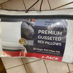 2 Premium Pillow Pillows 