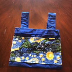 Walker Bag Blue Van Gogh Image