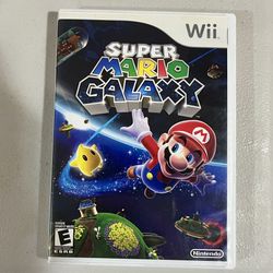 Nintendo Mario Galaxy Wii Complete, Clean 🧼 