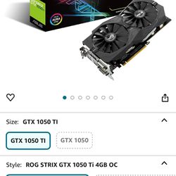   STRIX-GTX1050TI-4G-G Gaming Graphic Card $110 OBO