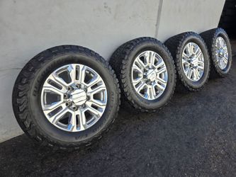 20" GMC DENALI OEM rims w/ 35" BfGoodrich KO2 tires