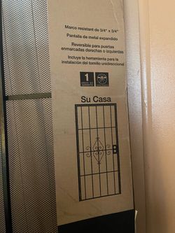 Security screen door 36 inch