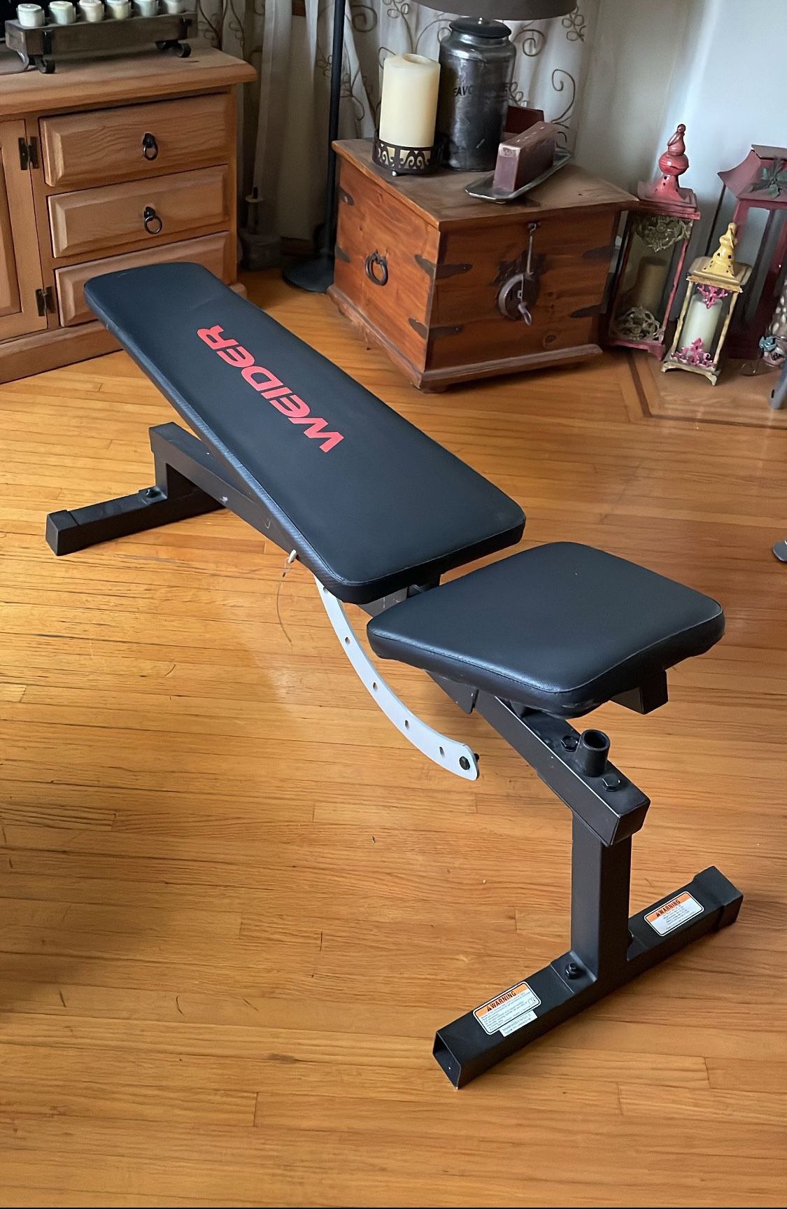 Weider Adjustable Exercise Bench For Sale!!
