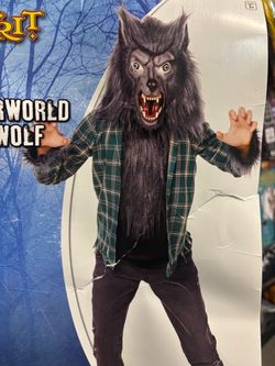 Kids Werewolf Costume size 12-14 but could for a 10-12