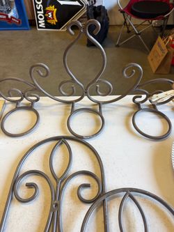 Decorative Wrought Iron Scroll Wall Art