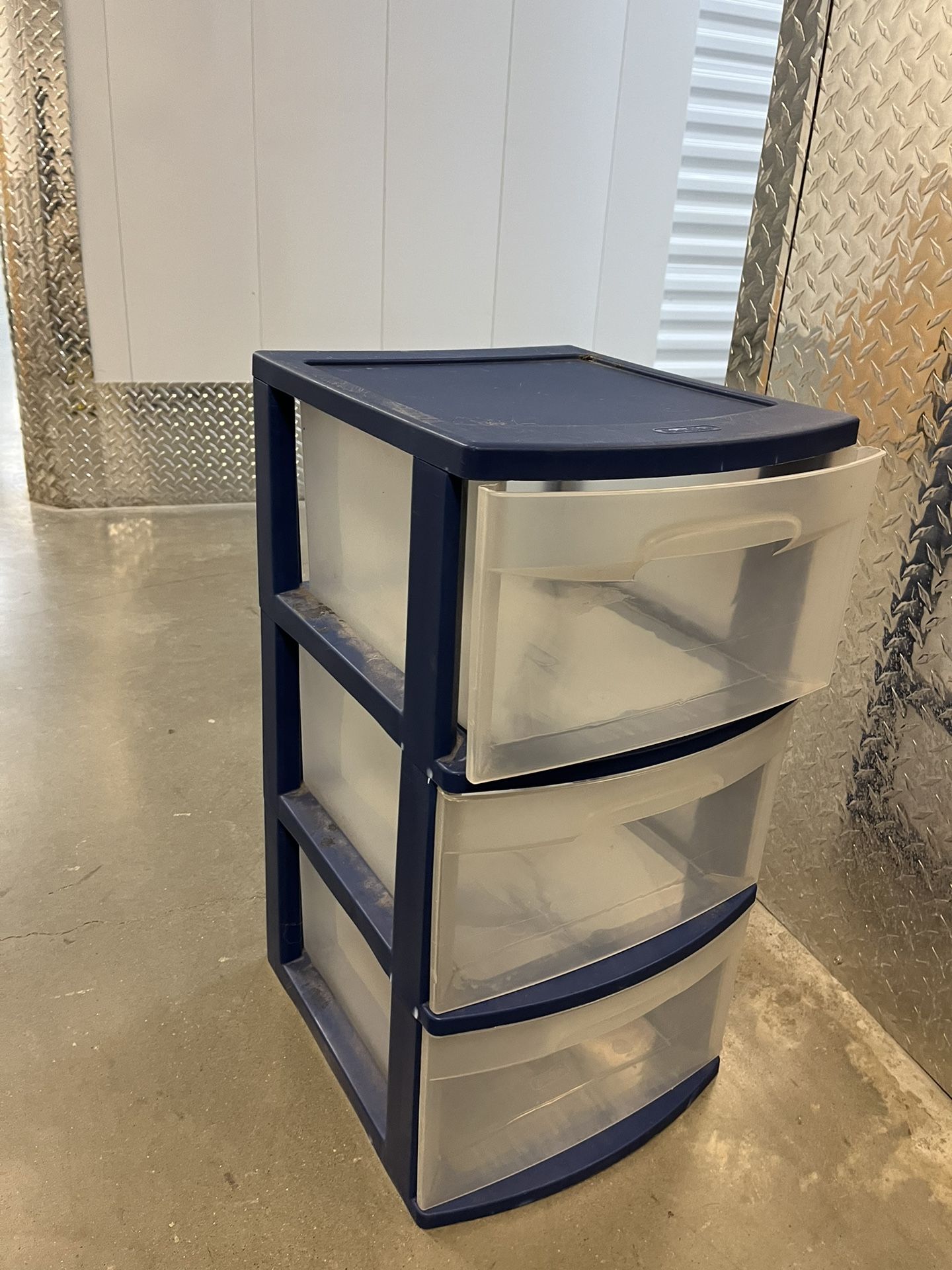 Plastic 3 Drawers