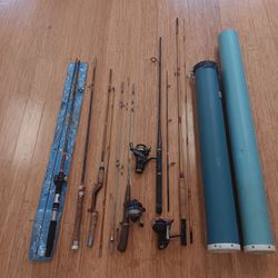 Fishing rod and real lot