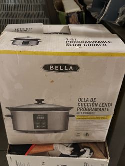 Bella 5 Qt Programmable Slow Cooker