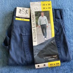 English Laundry Mens 5 Pocket Pant
