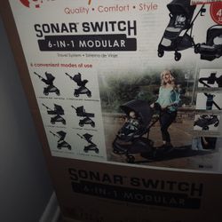 Basinet Stroller Car seat Combo & 3-1 Crib/toddler Bed