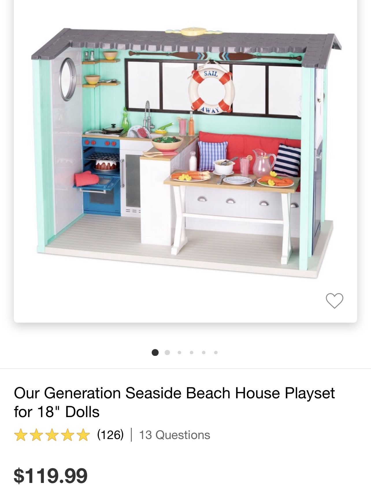 Our Generation Beach House For Dolls
