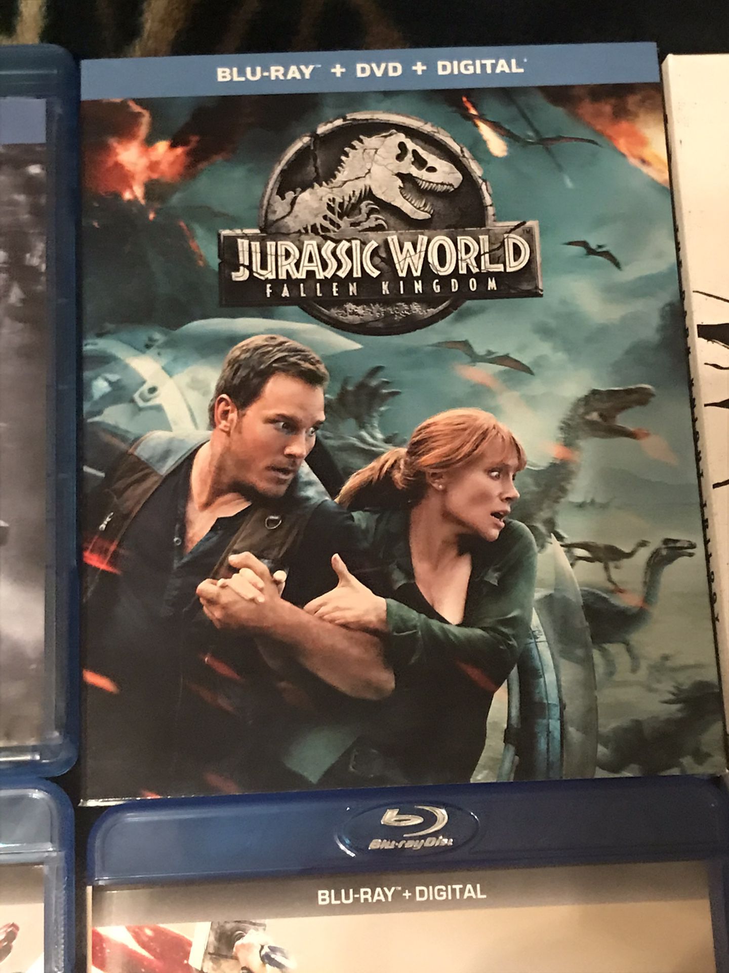 Jurassic World Fallen Kingdom Blu-ray DVD