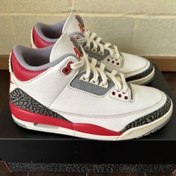 Air Jordan 3 Retro Fire Red - Custom ‘Aged’ 
