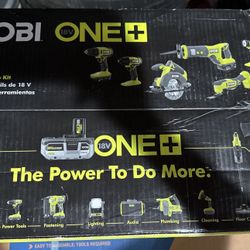 Ryobi 18v 6-tool Combo Kit 