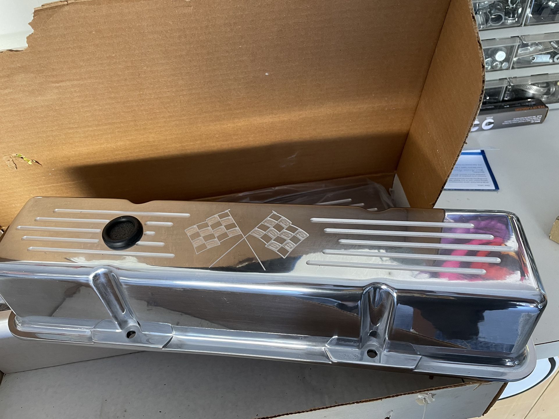 Small Block Chevy Billet Valve Covers