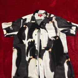 supreme penguins rayon S/S Shirt 