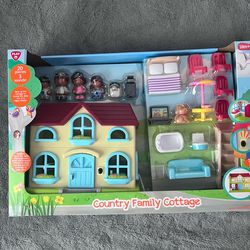 Country Family Cottage Play Set