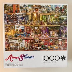 Buffalo Games The Library Of Dogs - 1000 Piece Puzzle