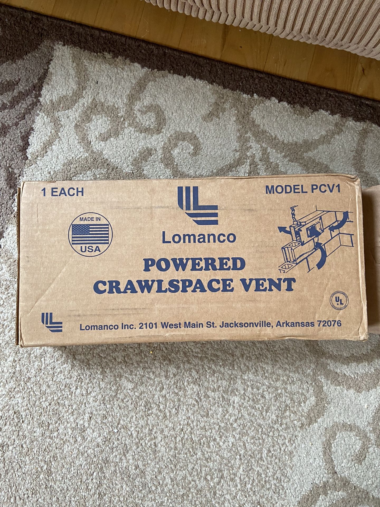 Powered Crawl Space Vent$190