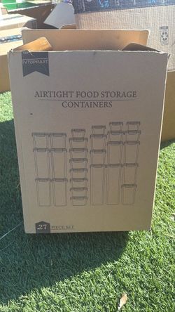 VTOPMART Airtight Food Storage Containers 27-Piece Set