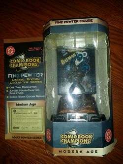 Mr Freeze DC Comics pewter series
