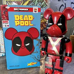 Deadpool Bearbrick 400% Medicom Toy Marvel Avengers Be@rbrick